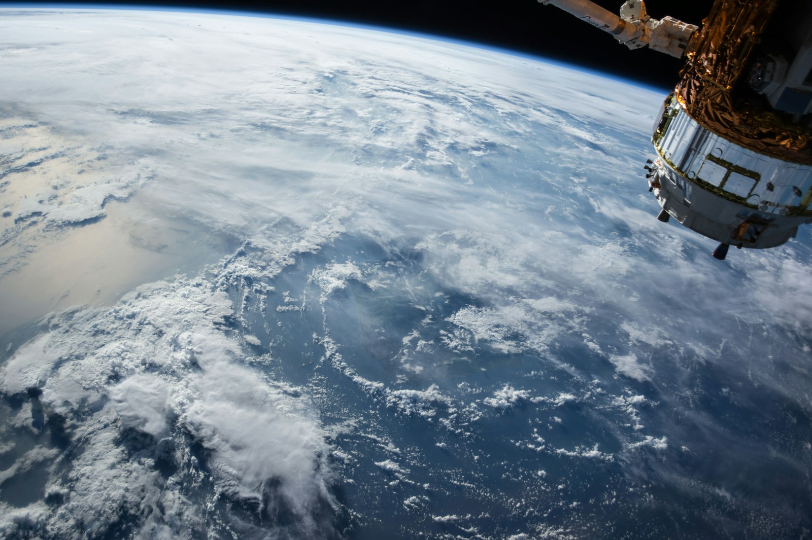 Planet Earth seen from orbit